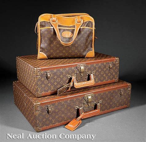 vintage louis vuitton luggage pieces